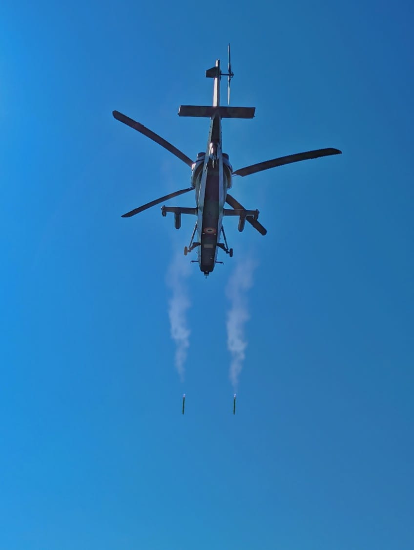 LCH Prachand's Successful Armament Validation